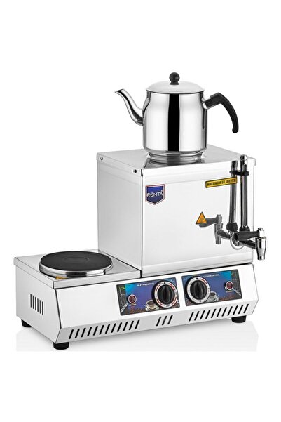 Remta 15 Model Tek Demlikli Elektrikli Çay Ocağı 13 Lt. - k30 Çay Kazanı-Deml...