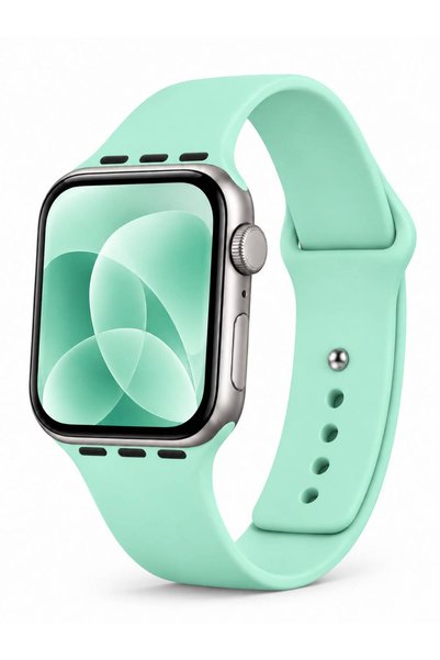 Miyole Apple Watch Uyumlu 4 5 6 7 8 9 10 Se 42 44 45 49 Mm Uyumlu Kordon Silikon