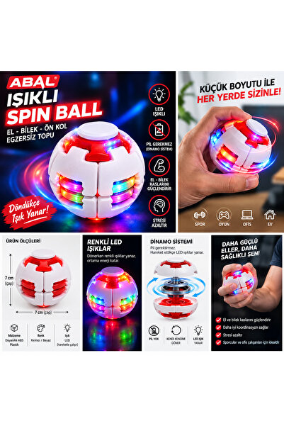 ABAL İşıklı spin ball