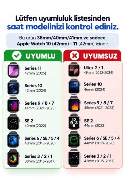Miyole Apple Watch Compatible 4 5 6 7 8 9 10 Se 38 40 41 Compatible Silicone Band