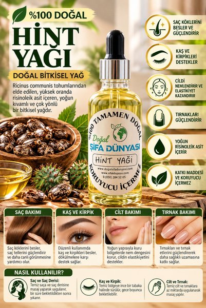 DogalSifaDünyası Hint Yağı