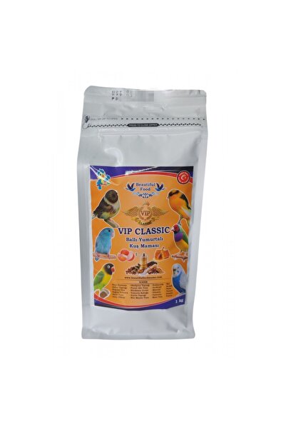 Beautiful Food Ballı Yumurtalı vip classic Kuş Yemi 1Kg