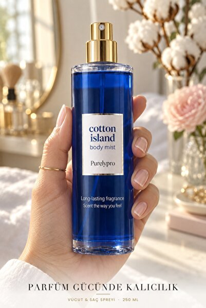 Cosmolive Vücut Spreyi Body Mist | Scandalous | Cotton Island | Kadın | Işılt...