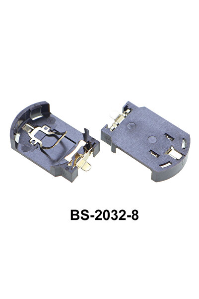 Choice1 BS-2032-8 JCD 10 قطع SMD SMT CR2450 CR2032 CR2025 CR1220 3V زر بطارية...