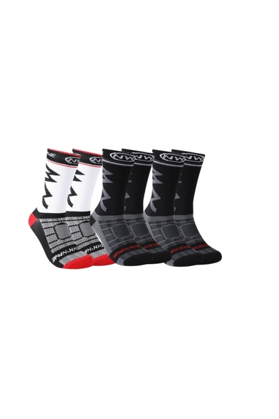 Choice Brown 3 Pairs Of High-Quality Breathable Sports Socks Suitable For Run...