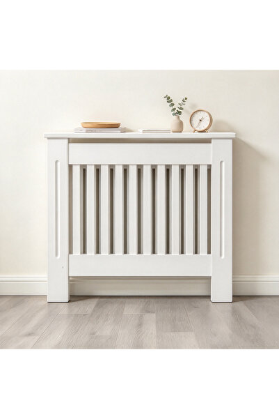 MAPROFI Masca pentru Calorifer MAPROFI, PREMIUM S 102x82x21.5 cm, MDF Vopsit de 21 mm, Friendly pentru Casa Birou, Calitate Superioara, Alb lucios