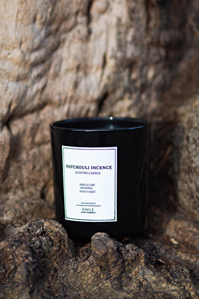 Rakle Le Jardin Patchouli Incence Kokulu 2'li Mum Seti Siyah 120 gr - 200 gr