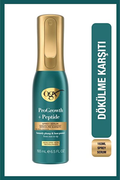 OGX ProGrowth + Peptide Dökülme Karşıtı Sprey Serum 193 ml