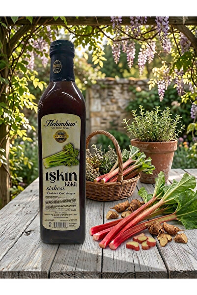 Hekimhan Işgın Kökü Sirkesi 500 ml - Işkın Kökü Katkısız Doğal Fermente Sirke