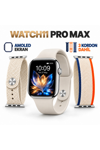 TECHNOTOWN Smart Watch11 Pro Max Akıllı Saat+ChatGPT +Temassız Ödeme +Mesaj Y...