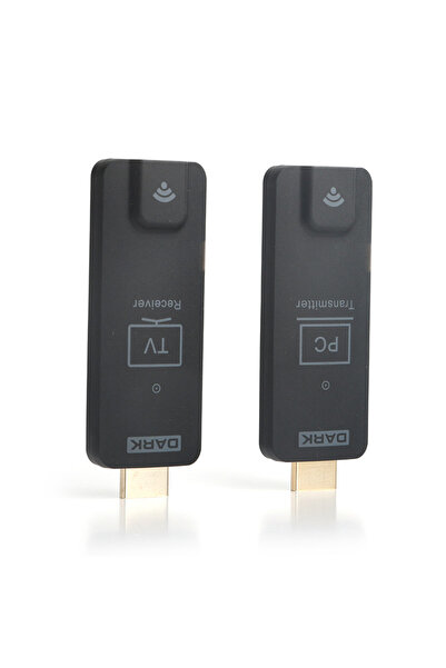Dark Mini 1080P Kablosuz HDMI Ses ve Görüntü Aktarım Kiti DK HD WHDMINI