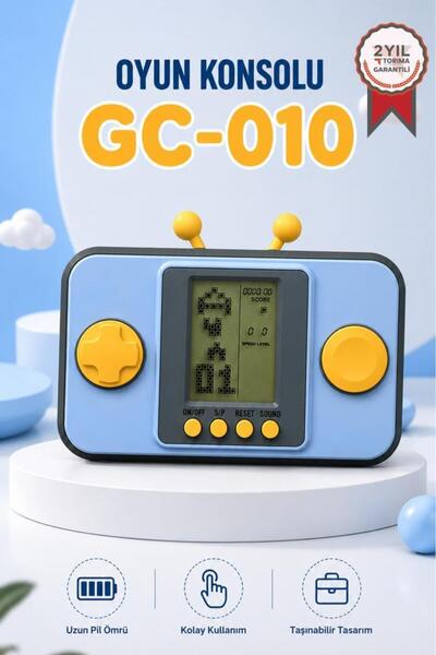 Torima GC-010 Mavi El Atarisi Tetris Gameboy Joystick Oyun Kolu Atari