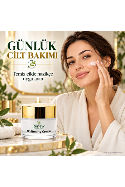 RENEWEVERDAY Meyan Kökü Leke Kremi 50 ml – Arbutin ve Niacinamide İçeren Aydı...