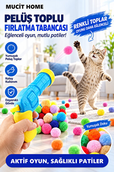 mucit home Top Fırlatma Oyunu 15-20 Toplu Oyuncağı