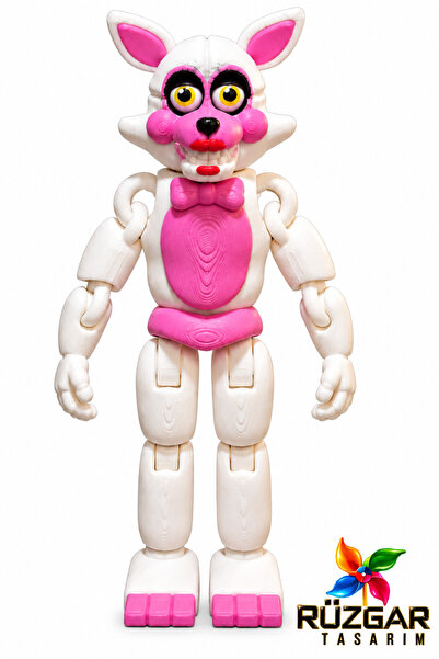 Rüzgar Tasarım Fnaf Five Nights at Freddy's Toy Foxy Fnaf Eklemli Oyuncak