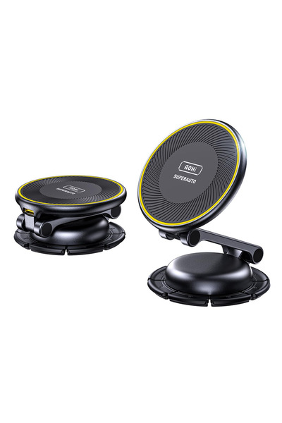 Aohi 15W Fast MagSafe Wireless Car Charger, All-Metal Magnetic Phone Mount Ho...