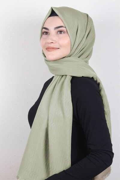 Eşarppark Aqua Şal 1463-7 Çağla Yeşili