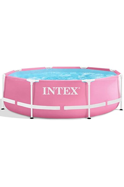Intex Pink Metal Frame Pool, 2.44m x 76cm