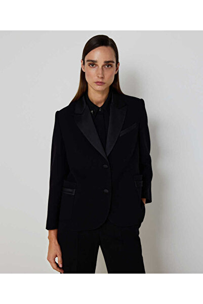 Machka SATEN VE YÜN MIX BLAZER