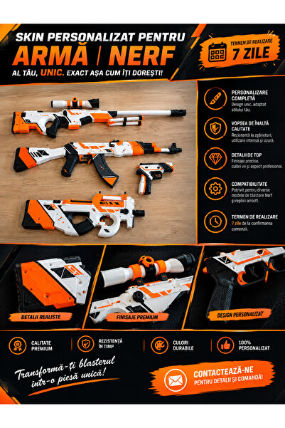 Generic Brand Set de arme-jucărie inspirate din Counter-Strike