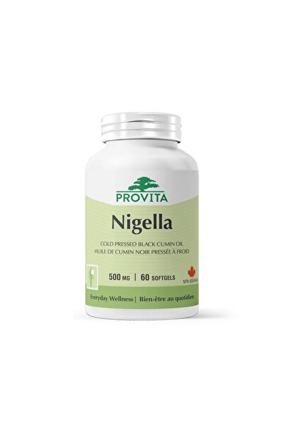 Provita Nutrition Ulei de Chimen Negru Nigella 500 mg, 60 capsule