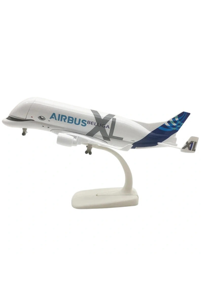 OEM Model de avion Airbus BelugaXL Airbus A330, metal, 20 cm, scară 1:300