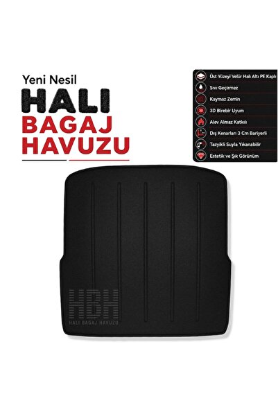 öz-iş Skoda Superb Combi Halı Bagaj Havuzu (2015 ve Sonrası)