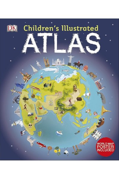 Jarir Bookstore CHILDREN'S ILLUSTRATED ATLAS By DK Children