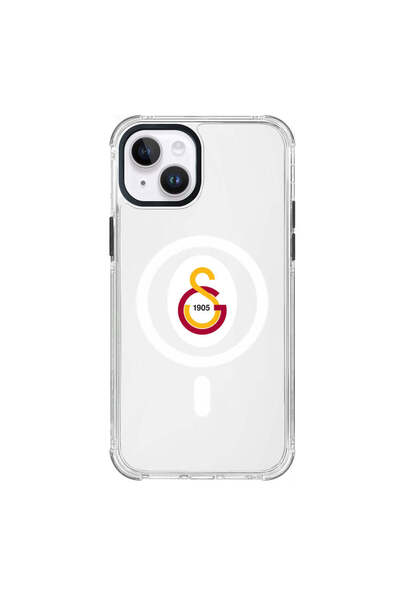 Galatasaray İphone 13 Uyumlu Magsafe Logo Telefon Kılıfı