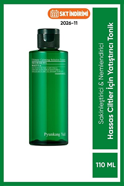 Pyunkang Yul Ultimate Calming Solution Toner - Yoğun Yatıştırıcı ve Nemlendir...