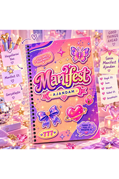 MANİFEST AJANDAM -YILLIK-SÜRESİZ