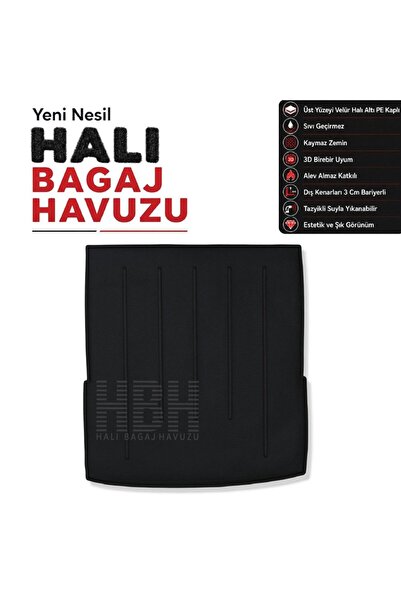 Volkswagen Passat Variant B7 Halı Bagaj Havuzu (2010-2014 Arası)
