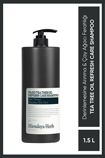 Nard Tea Tree Oil Refresh Care Shampoo - Çay Ağacı Yağı İçeren Ferahlatıcı Ba...