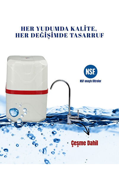 Aqua NSF ONAYLI POMPASIZ SU ARITMA CİHAZI