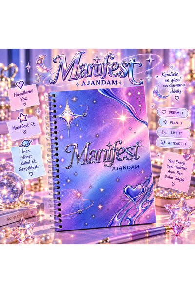 MANİFEST AJANDAM -YILLIK-SÜRESİZ