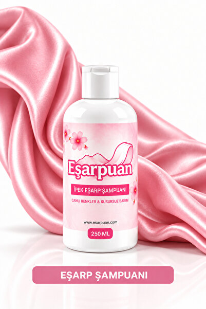 EŞARPUAN İpek Şal Eşarp Şampuanı- Anında Leke Çıkaran Solüsyon- 250 ML