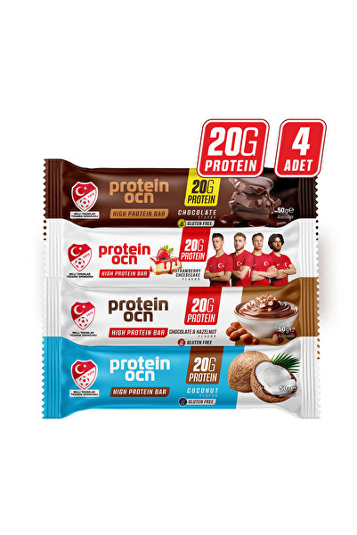 Proteinocean Protein Bar - Karma Kutu - 50g X 4 Adet