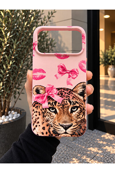 OVADA İphone 17 Pro Max / 18 Pro Max Uyumlu Desenli Silikon Telefon Kılıfı