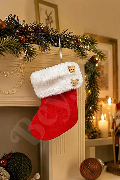 BeySüS Christmas Decoration Socks Fireplace Wall Ornament Christmas Pine Tree...