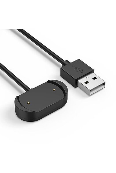 Choice شاحن USB أسود سريع للساعات الذكية من نوع huami Amazfit GTR3/GTR4/GTR3P...