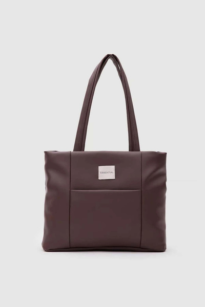 citycenterfashion Γυναικεία τσάντα χειρός και ώμου με σατέν φερμουάρ με επένδ...