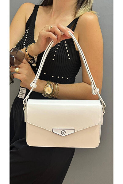 citycenterfashion Γυναικεία τσάντα φακέλου με 3 τσέπες με επένδυση και κούμπω...