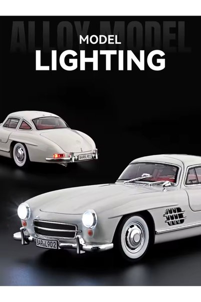 Generic Mercedes 300SL Classic Car Model 1:18