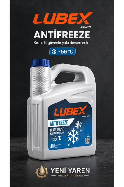 Lubex Mavi Antifiriz -56 3 LT