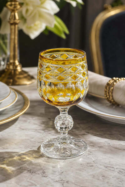 Kristal Market Handmade Crystal Haven Pattern Glass