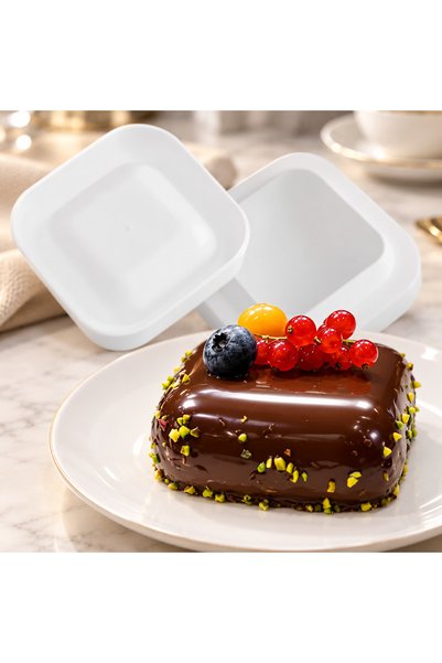 Fida Carnival Silicone Cake Mold Square - 2 Pieces