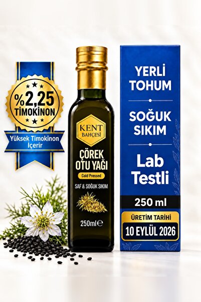 KENT BAHÇESİ (Hediyeli) Yüksek Timokinon % 2.25 - Acı İçim- Analizli- Çörek O...