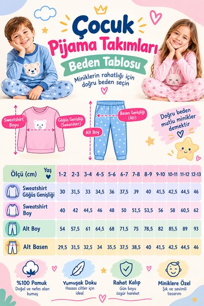 Novelle %100 Pamuk Erkek Çocuk Pijama Takımı