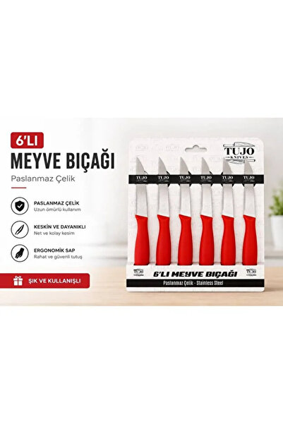Genel Markalar 6 lı lüx bıçakı (paslanmaz çelik)