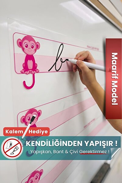 Pi Papers Kılavuz Çizgili - Elektrostatik Özellikle Tutunan, Yazılıp Silinebi...